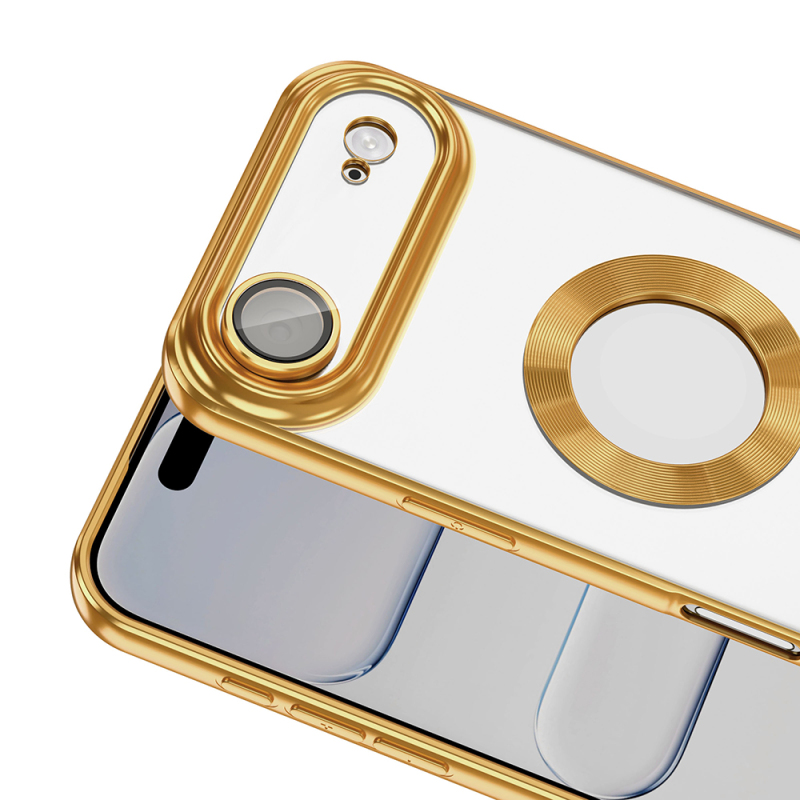 Apple iPhone 17 Air Case Camera Protection Logo Showing Zore Omega Cover - 16