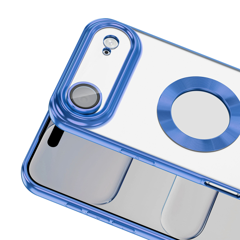 Apple iPhone 17 Air Case Camera Protection Logo Showing Zore Omega Cover - 18