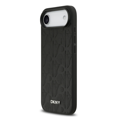 Apple iPhone 17 Air Case DKNY Original Licensed M-safe Charging Feature 3D Printed Grid Pattern Cover - 3