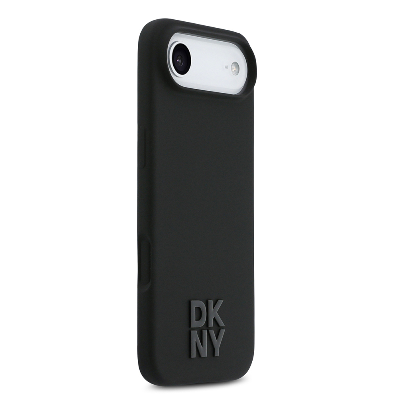 Apple iPhone 17 Air Case DKNY Original Licensed M-safe Charging Feature Metal Logo Silicone Cover - 6