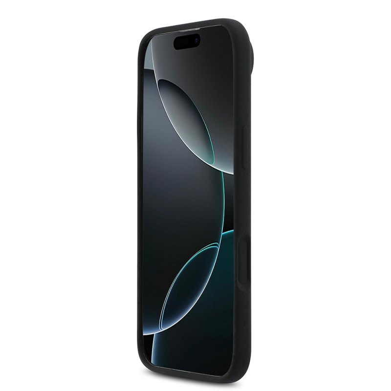 Apple iPhone 17 Air Case DKNY Original Licensed M-safe Charging Feature Metal Logo Silicone Cover - 7