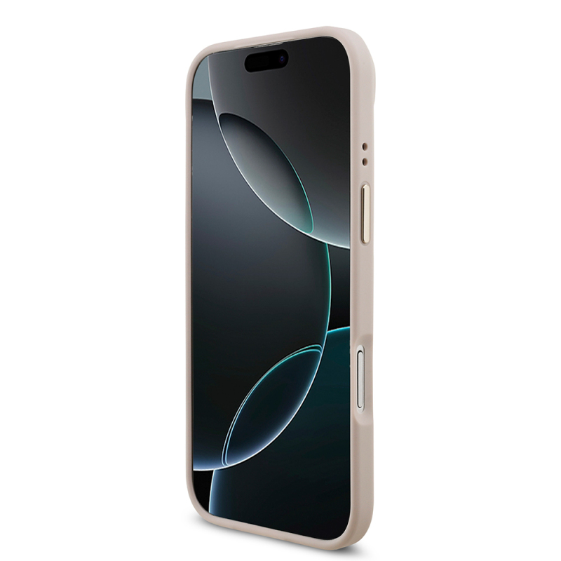 Apple iPhone 17 Air Case Guess Original Licensed Gold Metal Camera Frame 4G Patterned Metal Big 4G and Text Logo Cover - 22