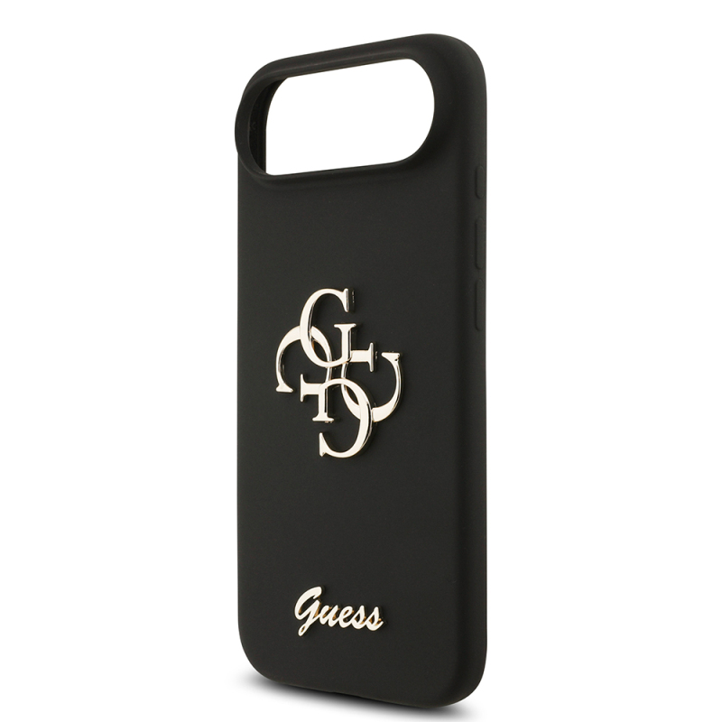 Apple iPhone 17 Air Case Guess Original Licensed Grained Text Logo Cover - 24