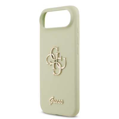 Apple iPhone 17 Air Case Guess Original Licensed Grained Text Logo Cover - 31