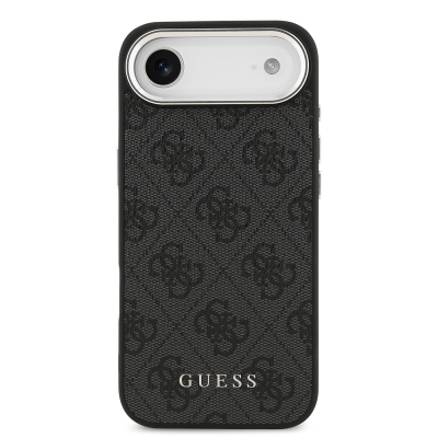 Apple iPhone 17 Air Case Guess Original Licensed M-safe Charging Feature 4G Classic Text Logo Cover - 11