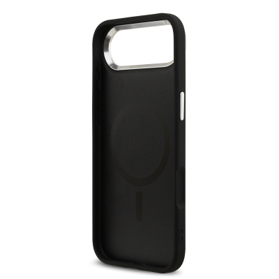 Apple iPhone 17 Air Case Guess Original Licensed M-safe Charging Feature 4G Classic Text Logo Cover - 15