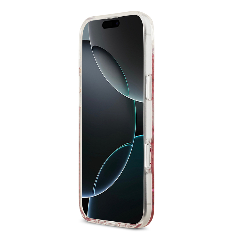 Apple iPhone 17 Air Case Guess Original Licensed M-safe Charging Transparent Resin Bottom Cover - 7