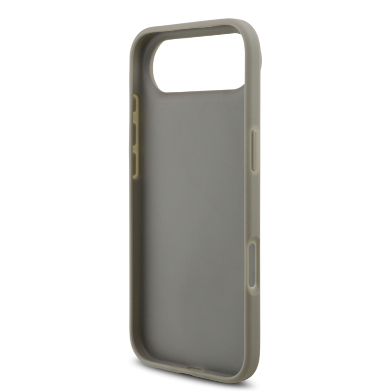 Apple iPhone 17 Air Case Guess Original Licensed Stone Back Triangle Logo Cover - 25