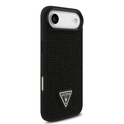 Apple iPhone 17 Air Case Guess Original Licensed Stone Back Triangle Logo Cover - 29