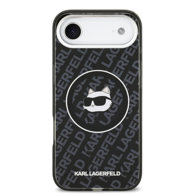 Apple iPhone 17 Air Case Karl Lagerfeld Original Licensed IML Printed Choupette Heads Cover - 4