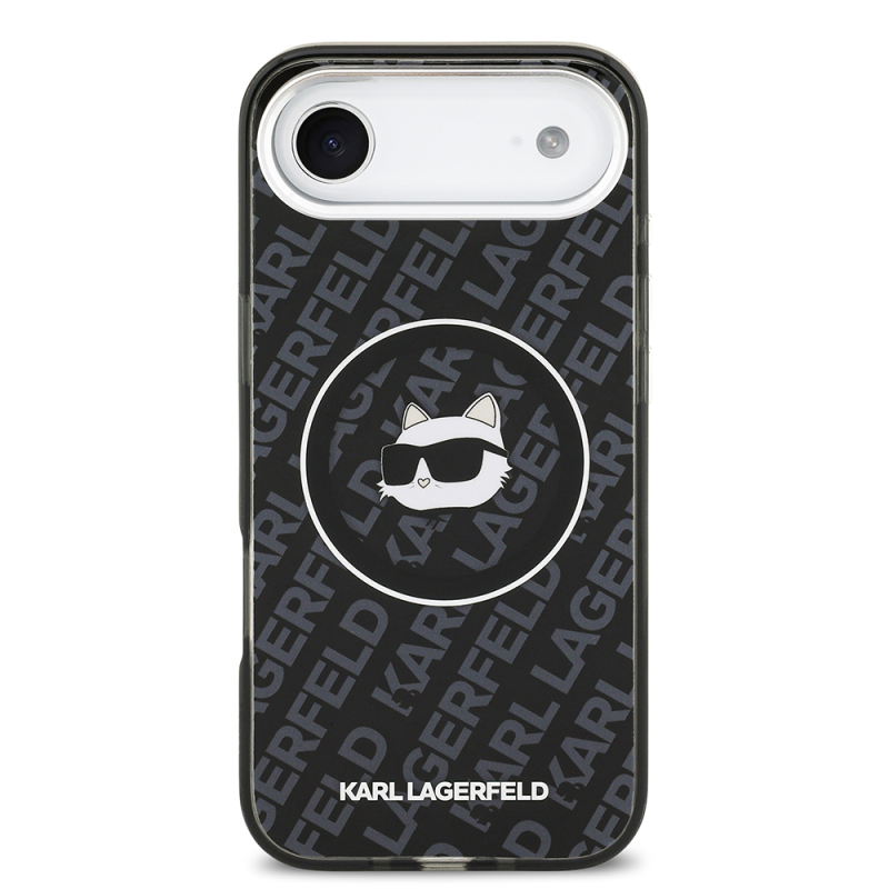 Apple iPhone 17 Air Case Karl Lagerfeld Original Licensed IML Printed Choupette Heads Cover - 4