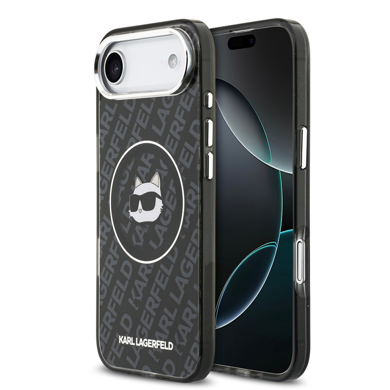 Apple iPhone 17 Air Case Karl Lagerfeld Original Licensed IML Printed Choupette Heads Cover - 2