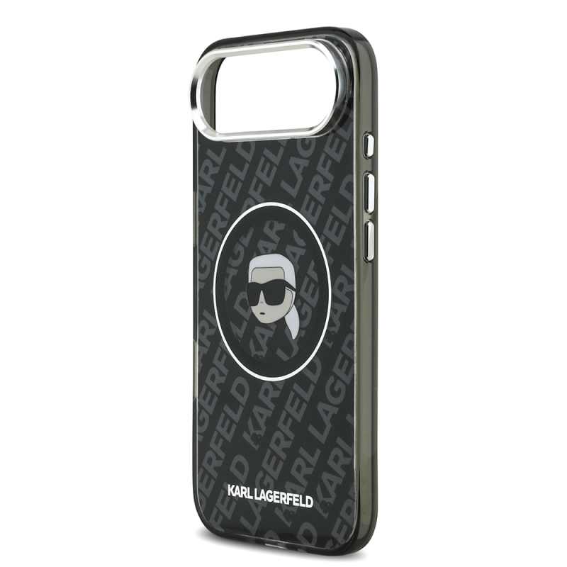 Apple iPhone 17 Air Case Karl Lagerfeld Original Licensed IML Printed KL Heads Cover - 7