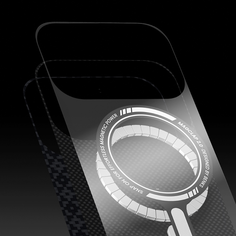 Apple iPhone 17 Air Case M-Safe Charging Feature Benks ArmorAir ArmorGrid Series Kevlar Cover - 5