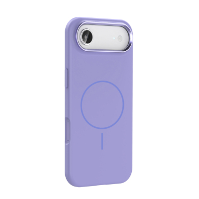 Apple iPhone 17 Air Case M-Safe Charging Feature Metal Camera Frame Zore Edi Silicone Cover - 13
