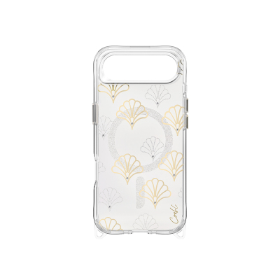 Apple iPhone 17 Air Case M-safe Charging Feature Transparent Patterned Back Surface Coehl Maree Cover - 3