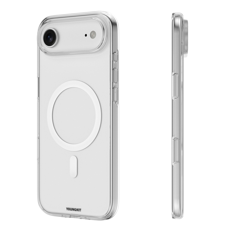 Apple iPhone 17 Air Case M-safe Charging Feature Youngkit Clear Series Cover - 6
