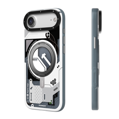 Apple iPhone 17 Air Case M-safe Charging Feature Youngkit Starship Series Cover - 6