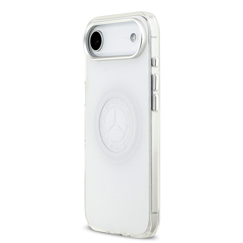 Apple iPhone 17 Air Case Mercedes Benz Original Licensed M-Safe Charging Feature Frosted PC Nostalgic Star Design Cover - 4