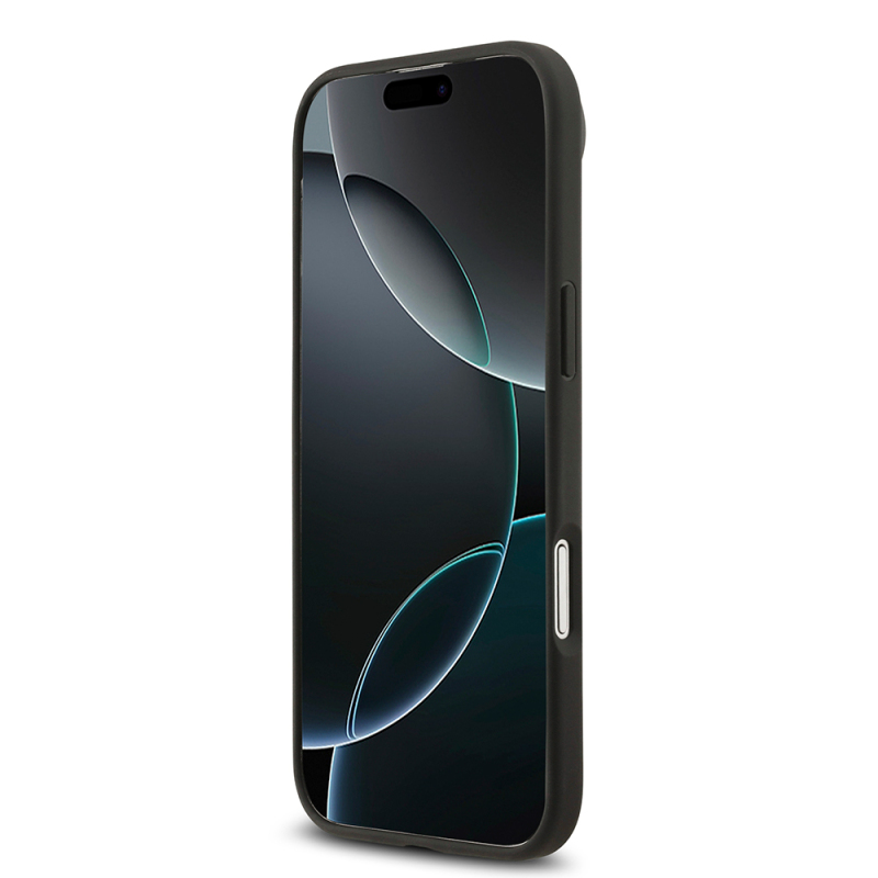 Apple iPhone 17 Air Case Mercedes Benz Original Licensed M-Safe Charging Feature Genuine Leather Nostalgic Star Design Cover - 14