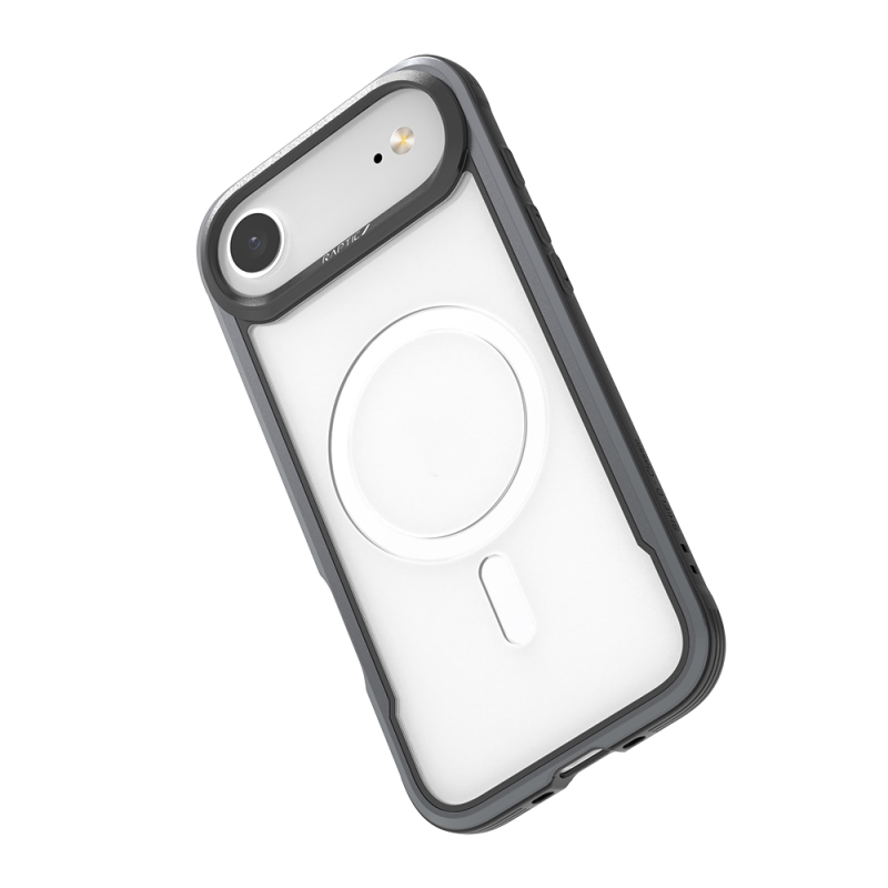 Apple iPhone 17 Air Case with M-Safe Charging Feature, Airbag, Raptic Shield Series Transparent Back Cover - 10