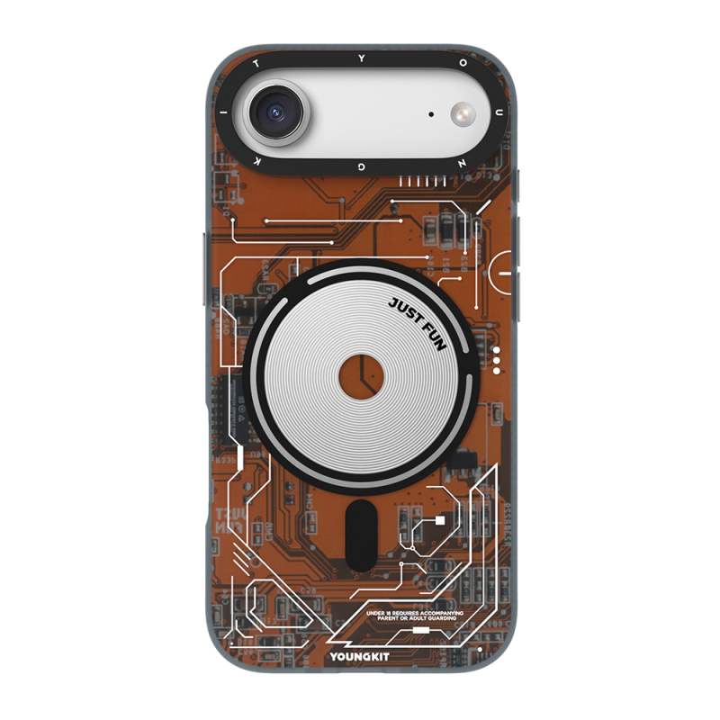 Apple iPhone 17 Air Case with M-safe Charging Feature and Camera Control Button, Youngkit Technology Series Cover - 4