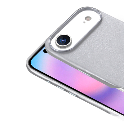 Apple iPhone 17 Air Case with M-safe Charging Function PU Leather Look Zore Cup Cover - 18