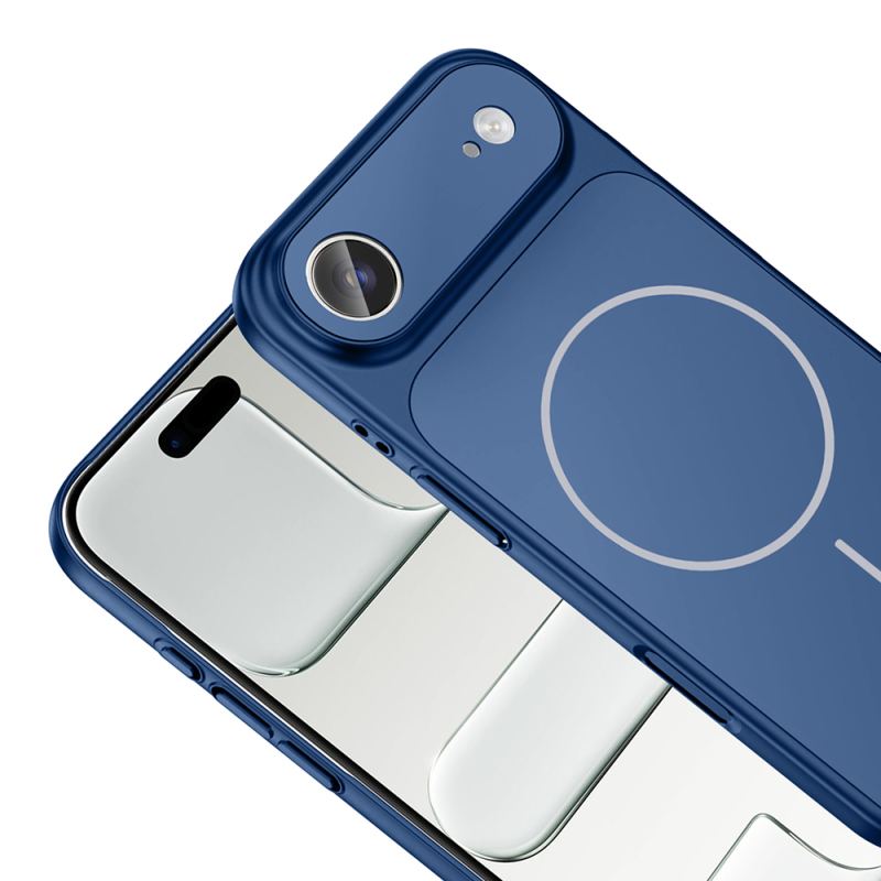 Apple iPhone 17 Air Case Zore M-Safe Charging Camera Protection Formen Cover - 18