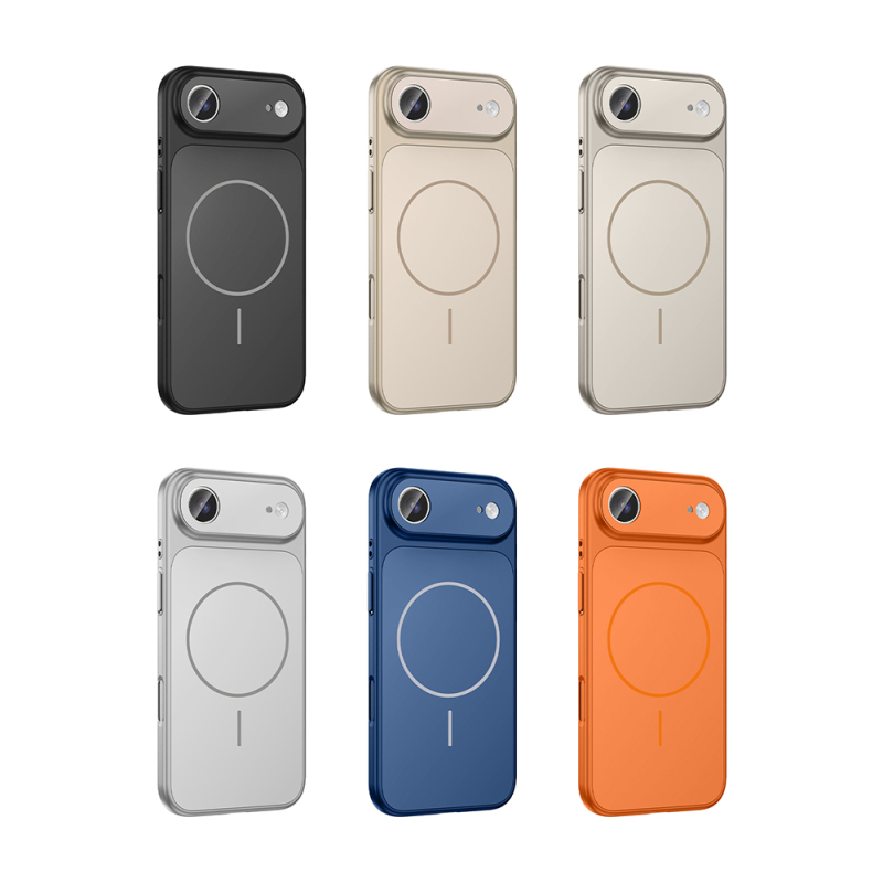 Apple iPhone 17 Air Case Zore M-Safe Charging Camera Protection Formen Cover - 20