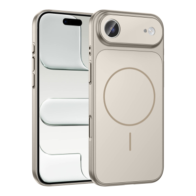 Apple iPhone 17 Air Case Zore M-Safe Charging Camera Protection Formen Cover - 2