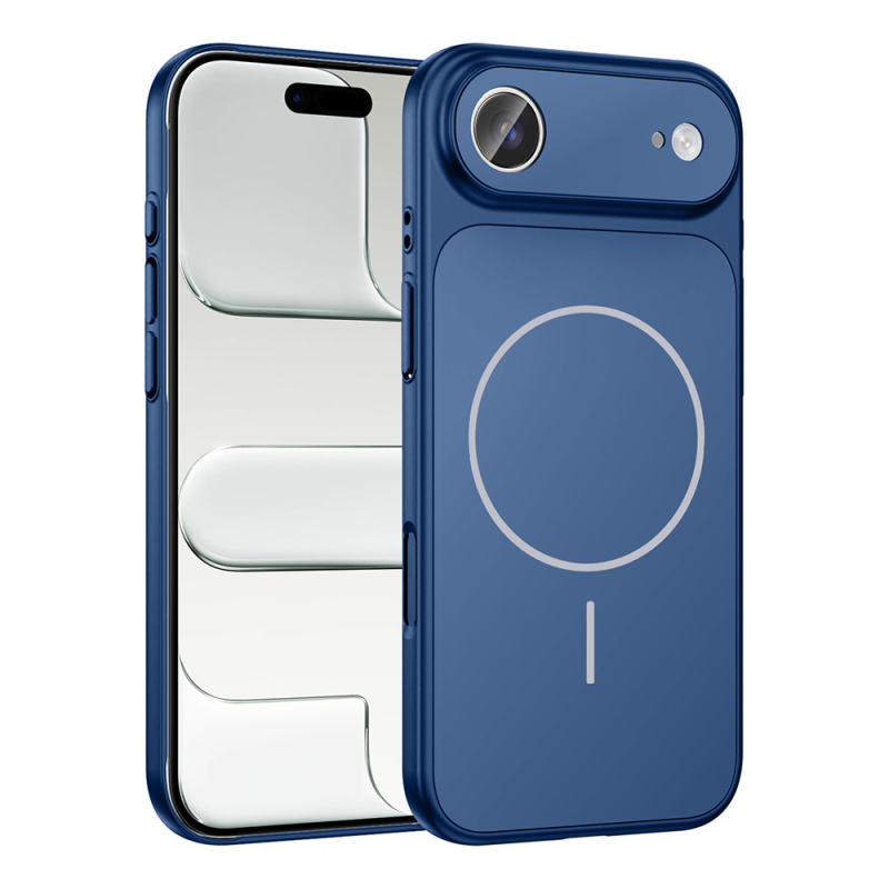 Apple iPhone 17 Air Case Zore M-Safe Charging Camera Protection Formen Cover - 4