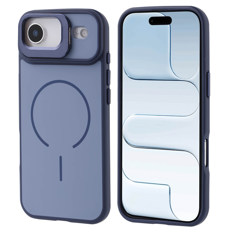 Apple iPhone 17 Air Case Zore Notron Cover M-safe Charging and Camera Stand - 3