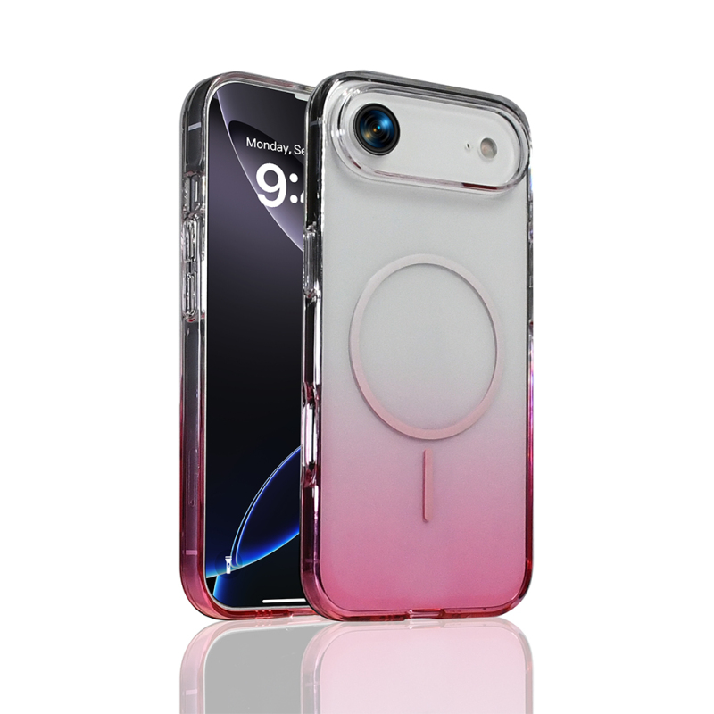 Apple iPhone 17 Air Case Zore Septic Silicone Cover M-Safe Charging Feature - 2