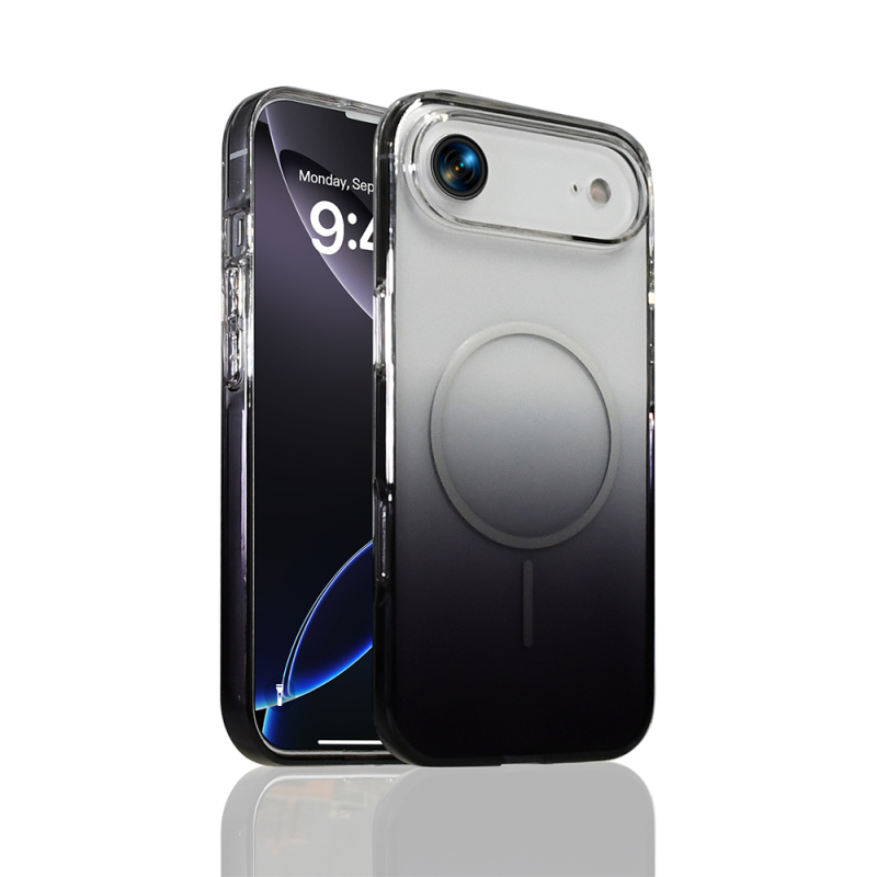 Apple iPhone 17 Air Case Zore Septic Silicone Cover M-Safe Charging Feature - 4