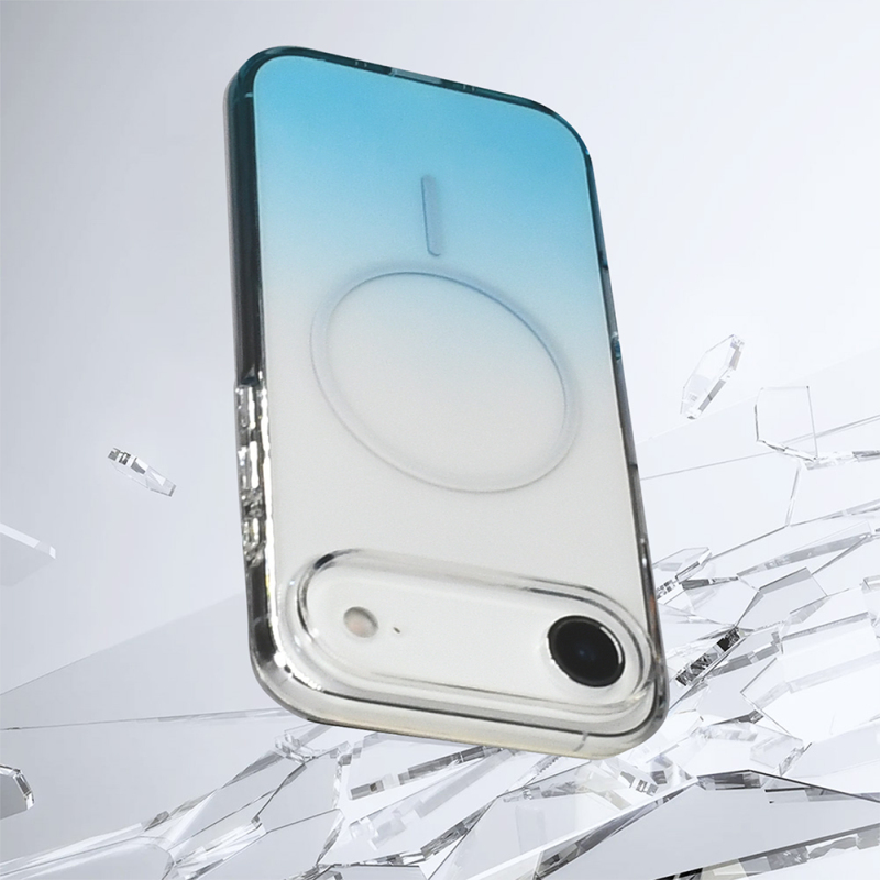 Apple iPhone 17 Air Case Zore Septic Silicone Cover M-Safe Charging Feature - 21