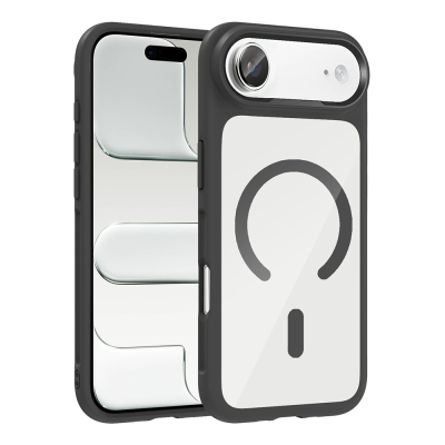 Apple iPhone 17 Air Case Zore Tiko Cover Metal Camera Frame and M-Safe Charging Function - 3