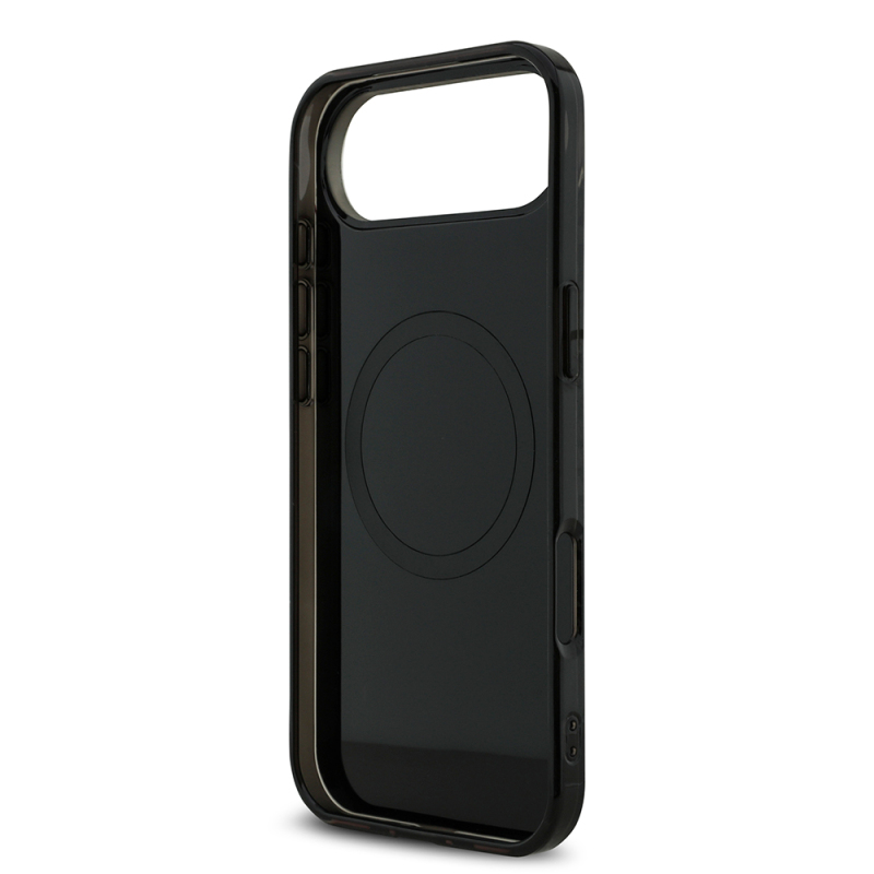 Apple iPhone 17 Air Kılıf AMG Orjinal Lisanslı M-safe Şarj Özellikli Çift Katmanlı Kırmızı Çapraz Çizgili Kapak - 8