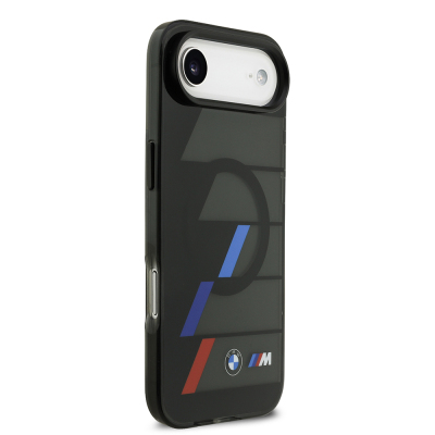 Apple iPhone 17 Air Kılıf BMW Orjinal Lisanslı M-safe Şarj Özellikli IML Baskılı Üç Renkli M Dizayn Kapak - 5
