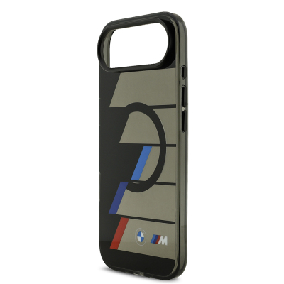 Apple iPhone 17 Air Kılıf BMW Orjinal Lisanslı M-safe Şarj Özellikli IML Baskılı Üç Renkli M Dizayn Kapak - 7