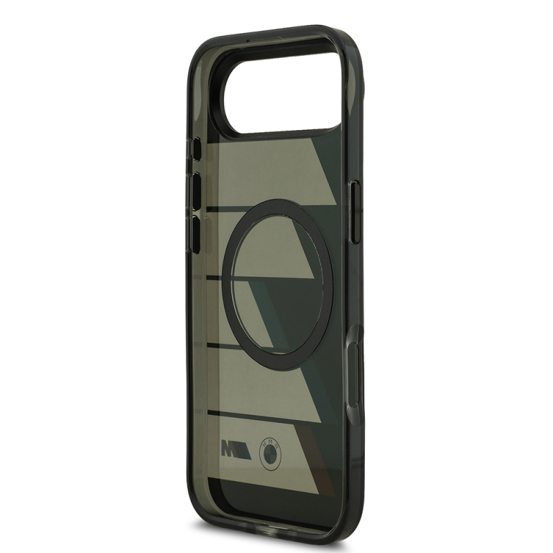 Apple iPhone 17 Air Kılıf BMW Orjinal Lisanslı M-safe Şarj Özellikli IML Baskılı Üç Renkli M Dizayn Kapak - 8