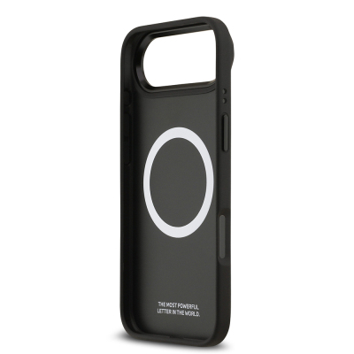 Apple iPhone 17 Air Kılıf BMW Orjinal Lisanslı M-safe Şarj Özellikli Karbon Fiber Metal Logolu Kapak - 8