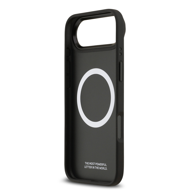 Apple iPhone 17 Air Kılıf BMW Orjinal Lisanslı M-safe Şarj Özellikli Karbon Fiber Metal Logolu Kevlar Kapak - 8