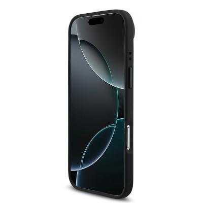 Apple iPhone 17 Air Kılıf BMW Orjinal Lisanslı M-safe Şarj Özellikli M Logolu Üç Şeritli Delikli Deri Kapak - 7