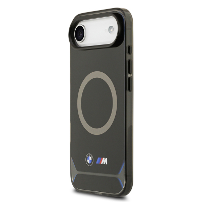 Apple iPhone 17 Air Kılıf BMW Orjinal Lisanslı M-safe Şarj Özellikli Metal Buton Tasarımlı IML Baskılı M Dizayn Kapak - 3