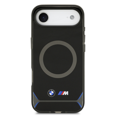 Apple iPhone 17 Air Kılıf BMW Orjinal Lisanslı M-safe Şarj Özellikli Metal Buton Tasarımlı IML Baskılı M Dizayn Kapak - 4