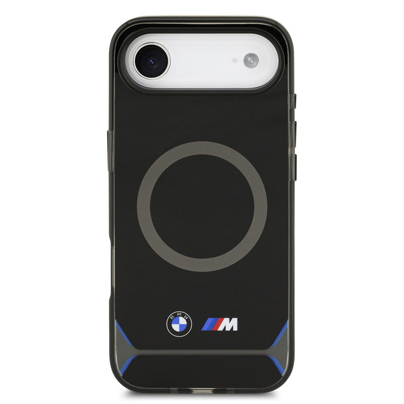 Apple iPhone 17 Air Kılıf BMW Orjinal Lisanslı M-safe Şarj Özellikli Metal Buton Tasarımlı IML Baskılı M Dizayn Kapak - 4
