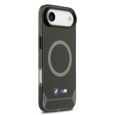 Apple iPhone 17 Air Kılıf BMW Orjinal Lisanslı M-safe Şarj Özellikli Metal Buton Tasarımlı IML Baskılı M Dizayn Kapak - 5
