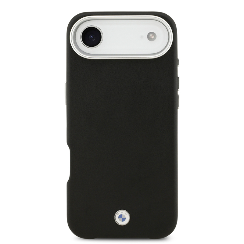 Apple iPhone 17 Air Kılıf BMW Orjinal Lisanslı M-safe Şarj Özellikli Metal Logolu Tam Kaplama Deri Kapak - 12