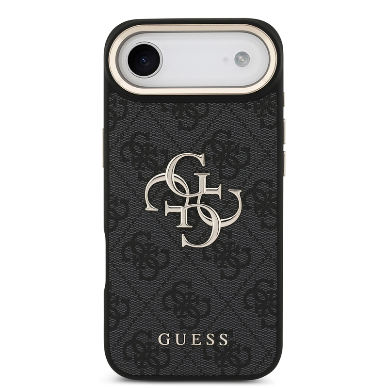 Apple iPhone 17 Air Kılıf Guess Orjinal Lisanslı 4G Büyük Metal Logolu Kalın Askılı Kapak - 6