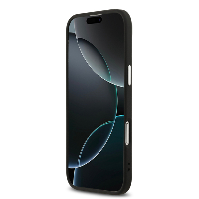 Apple iPhone 17 Air Kılıf Guess Orjinal Lisanslı M-safe Şarj Özellikli Klasik Yazı Logolu PU Deri Kapak - 13